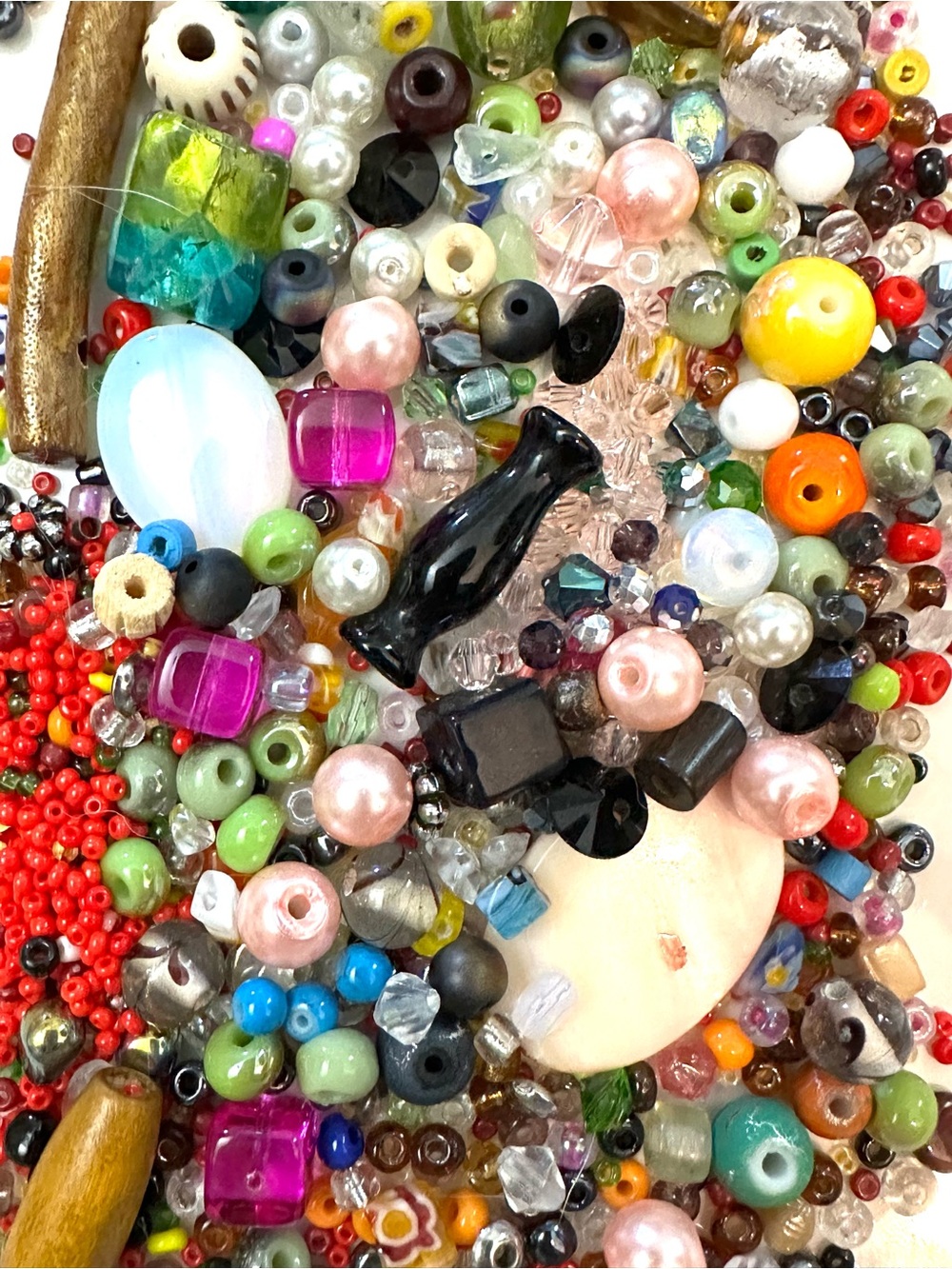 Vintage Bead Lot for Jewelry Making & Crafting - NO ACRYLIC!